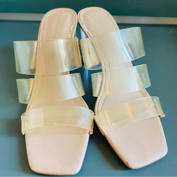 Kendall + Kylie Leila 3 Band Sandal Size 8 - Picture 5 of 9